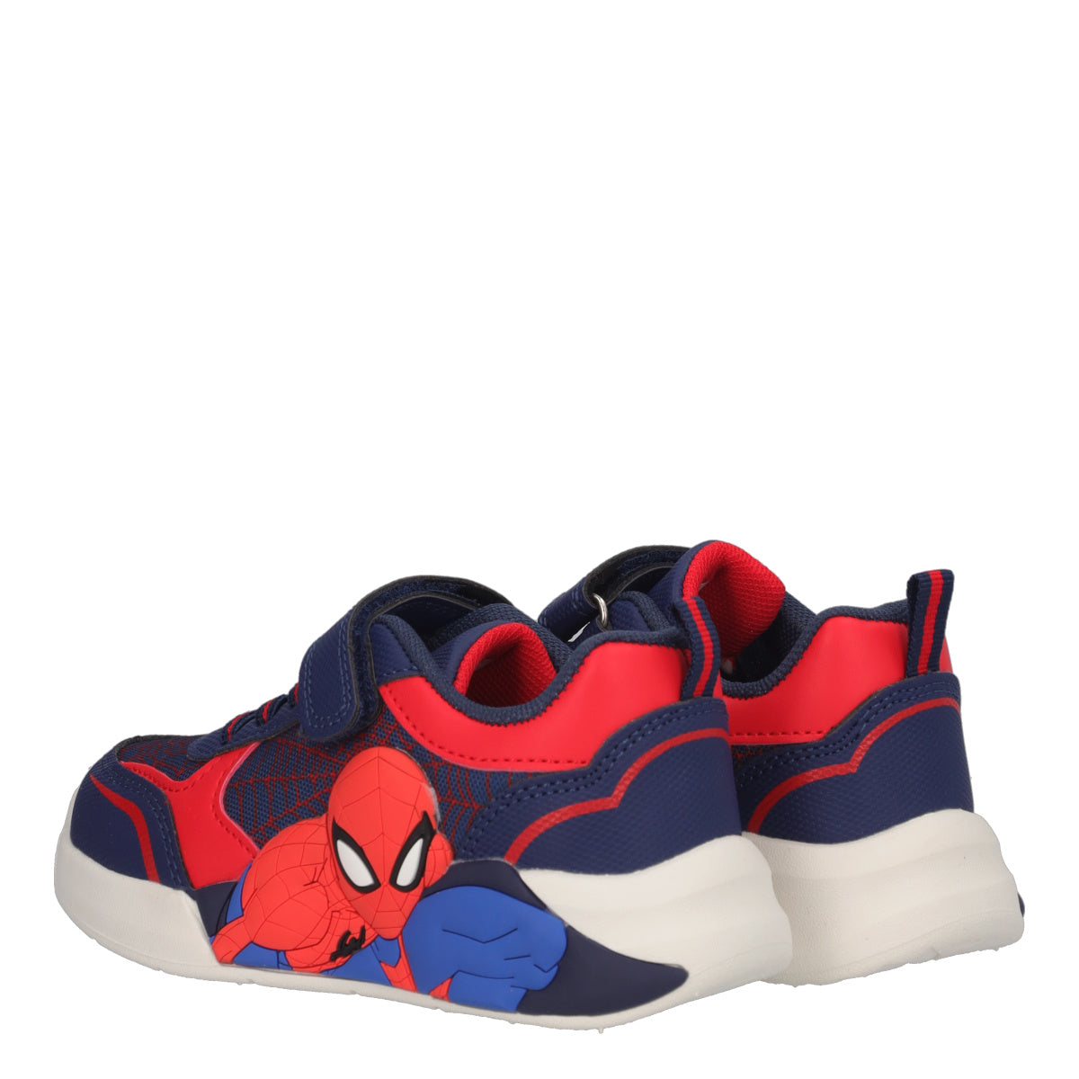 Sneakers Bambino Rosse e Blu Spider-Man con Luci