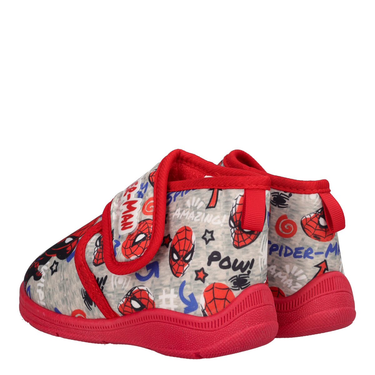 Pantofole Bambino Grigie e Rosse - Spider Man