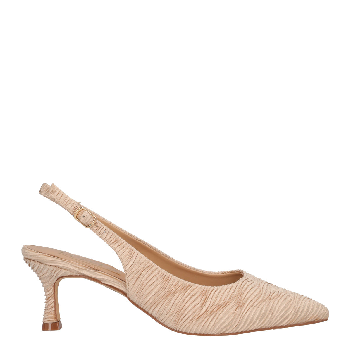 Slingback Donna Champagne
