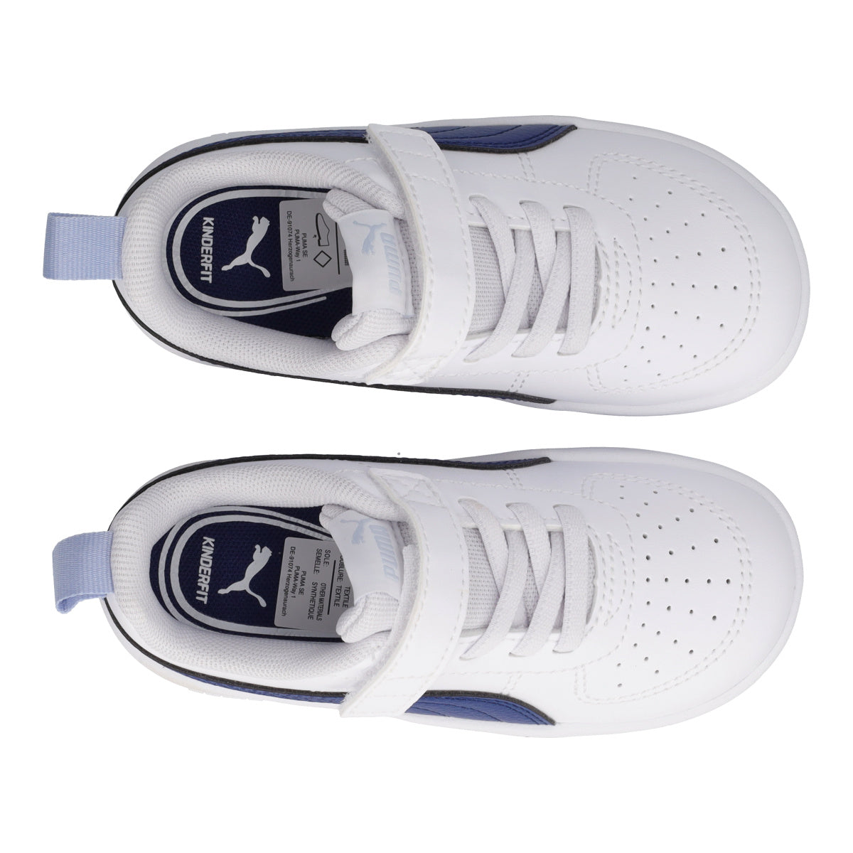RICKIE AC INF Sneakers Junior Bianche e Blu
