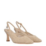 Slingback Donna Beige