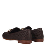 Mocassini Donna Marroni in Pelle