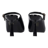 Sabot con tacco Donna Nero