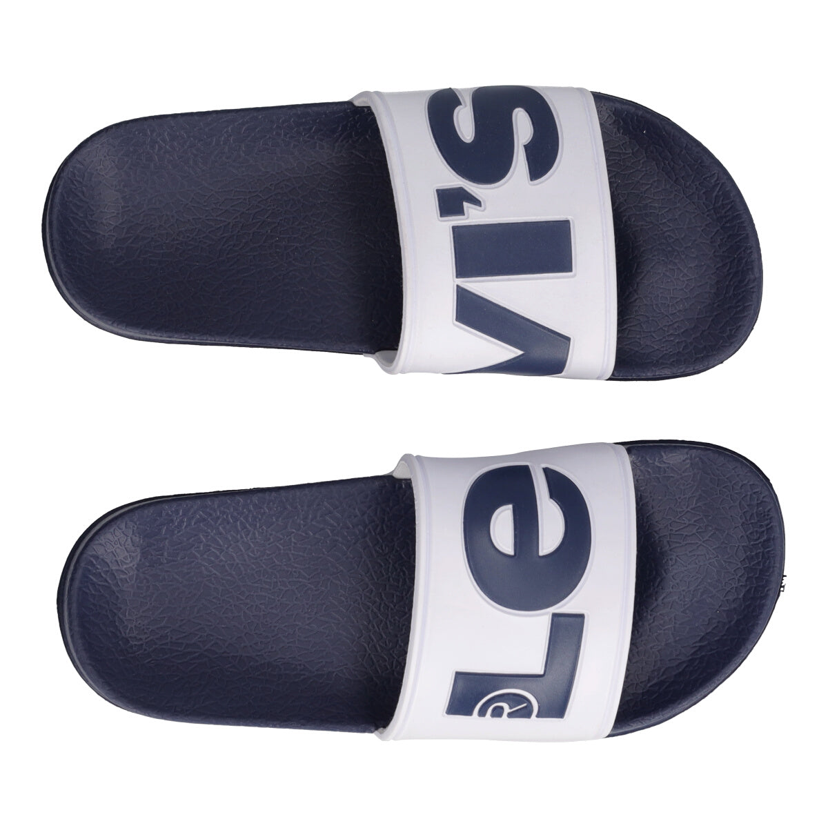 JUNEL Ciabatte Mare Bambini Blu e Bianche