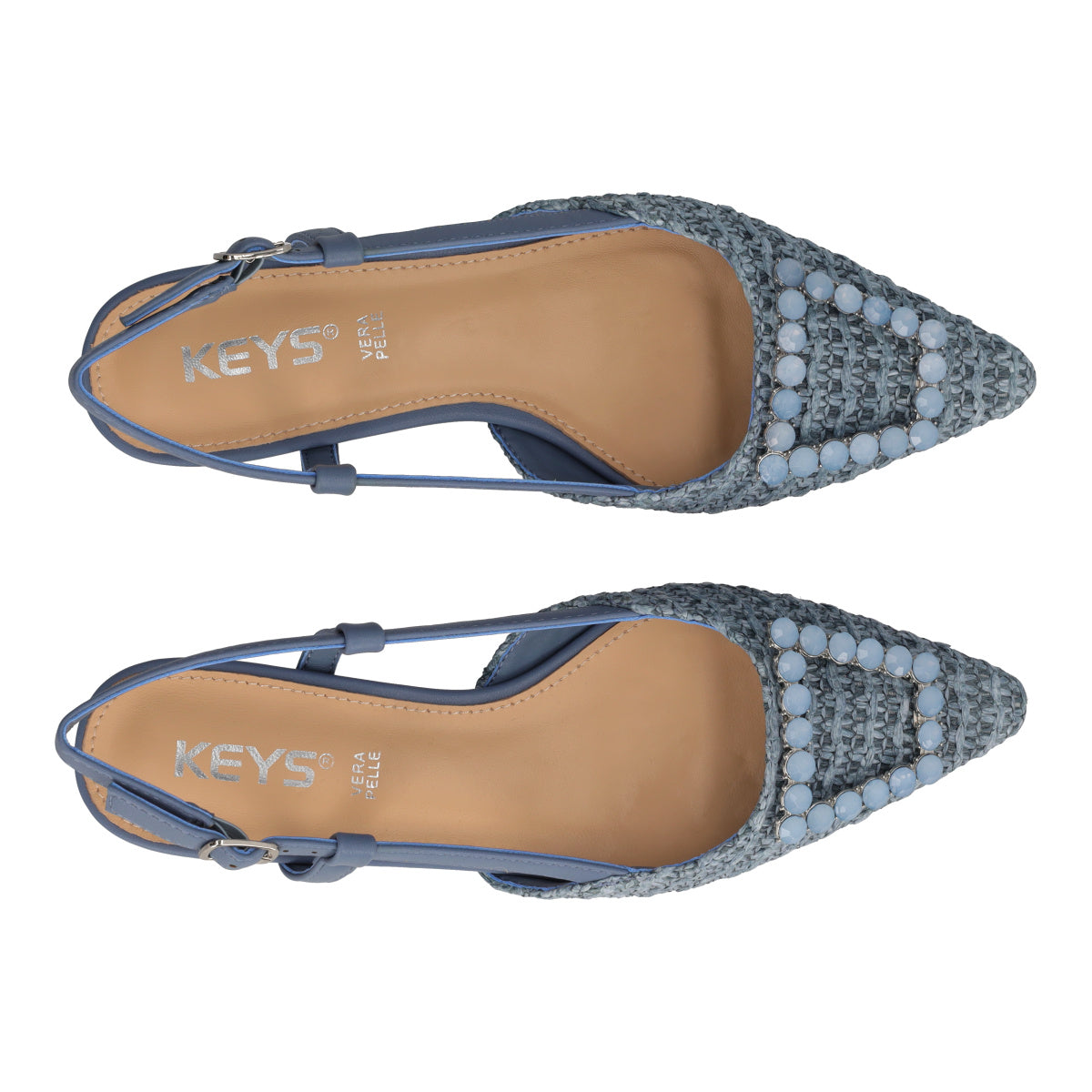 Slingback Donna Azzurre