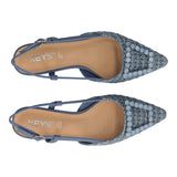 Slingback Donna Azzurre