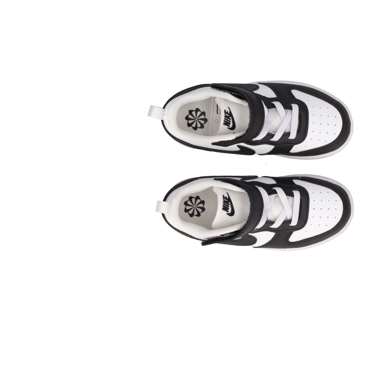 COURT BOROUGH LOW RECRAFT Sneakers Bambini Bianche e Nere