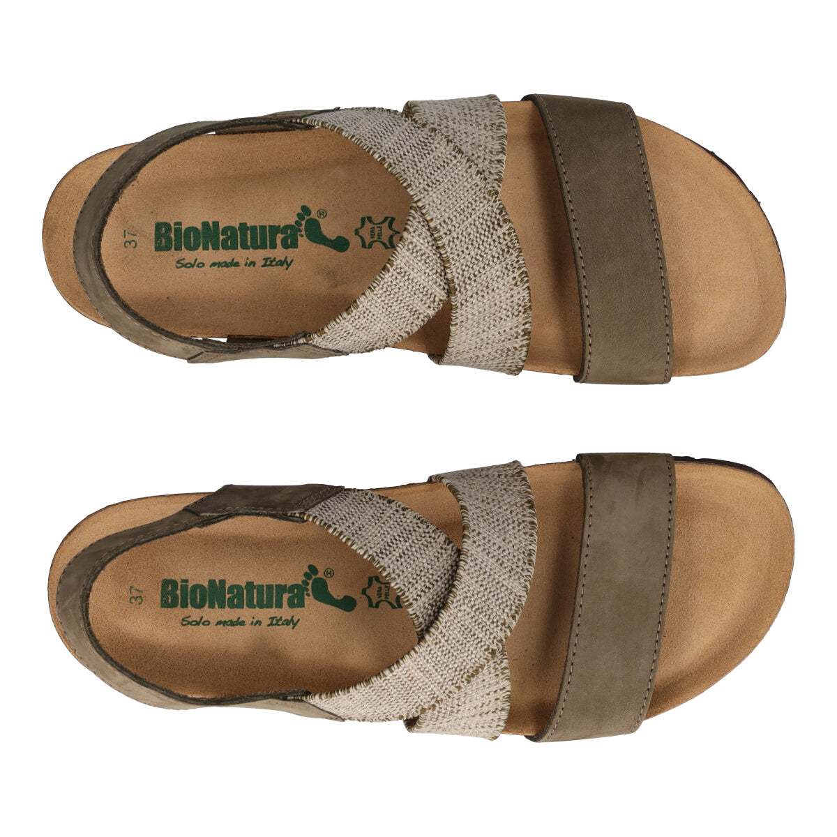 Sandali Donna Verde Bosco