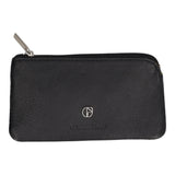 Portachiavi Unisex Nero in Pelle