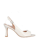 Sandalo con Tacco Donna Bianco