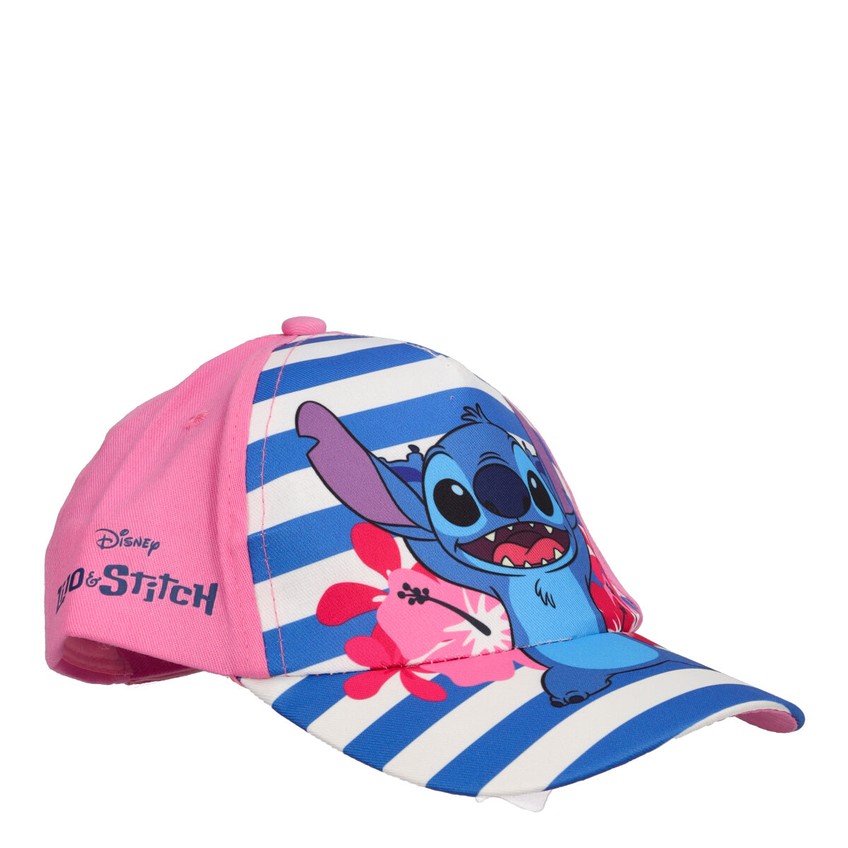 Cappello con Visiera Bambina Rosa Stitch