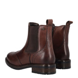 Stivaletti Donna Marroni in Pelle