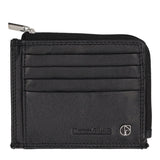 Porta carte Uomo Nero in Pelle