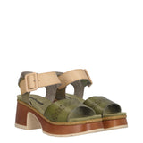 Sandali con Tacco Donna Verdi