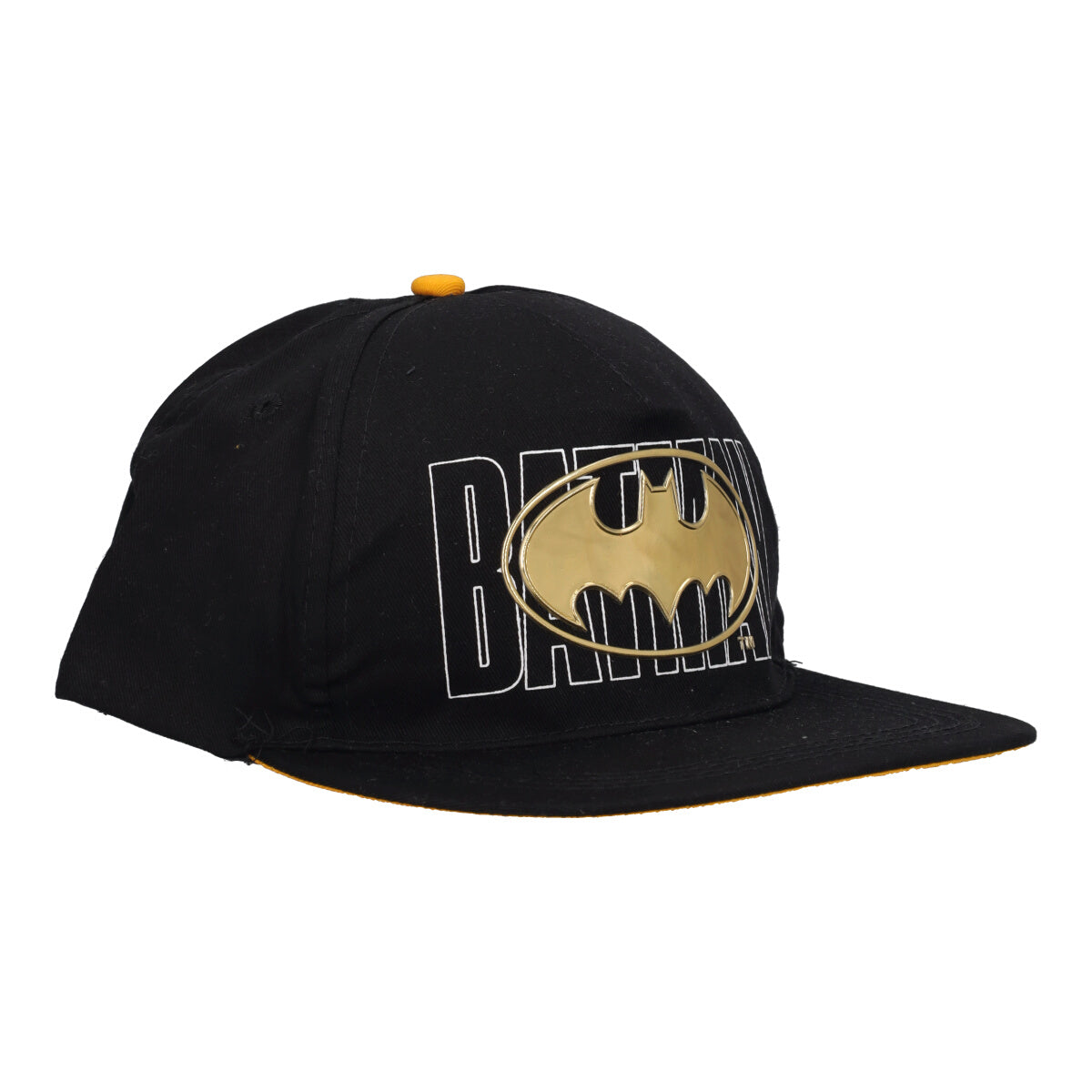 Cappello Bambini Nero e Giallo Batman