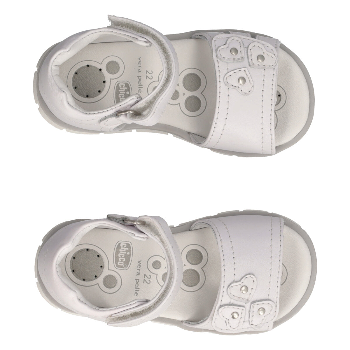 GIOLIE Sandali Bambina Bianchi