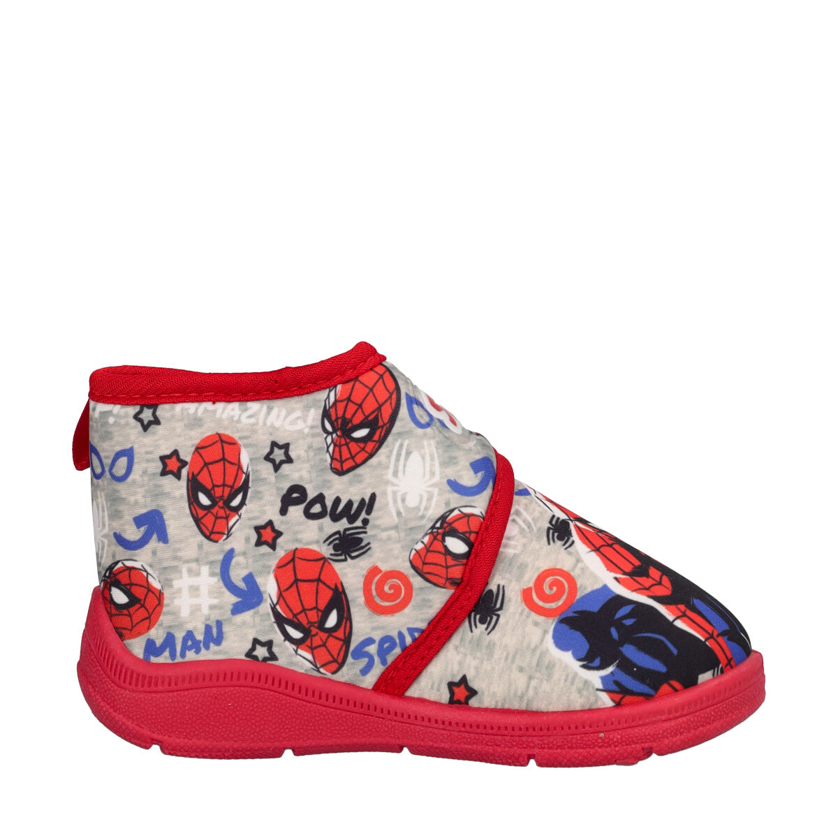 Pantofole Bambino Grigie e Rosse - Spider Man