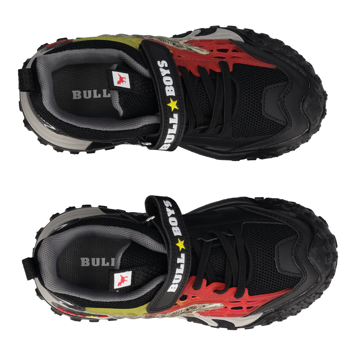 VELOCIRAPTOR Sneakers Bambino Nere con Luci