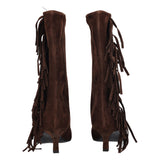 Stivaletto Donna Marrone in pelle