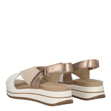 SINDY Sandalo Donna Panna e Bianco
