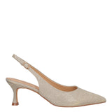 Slingback Donna Champagne