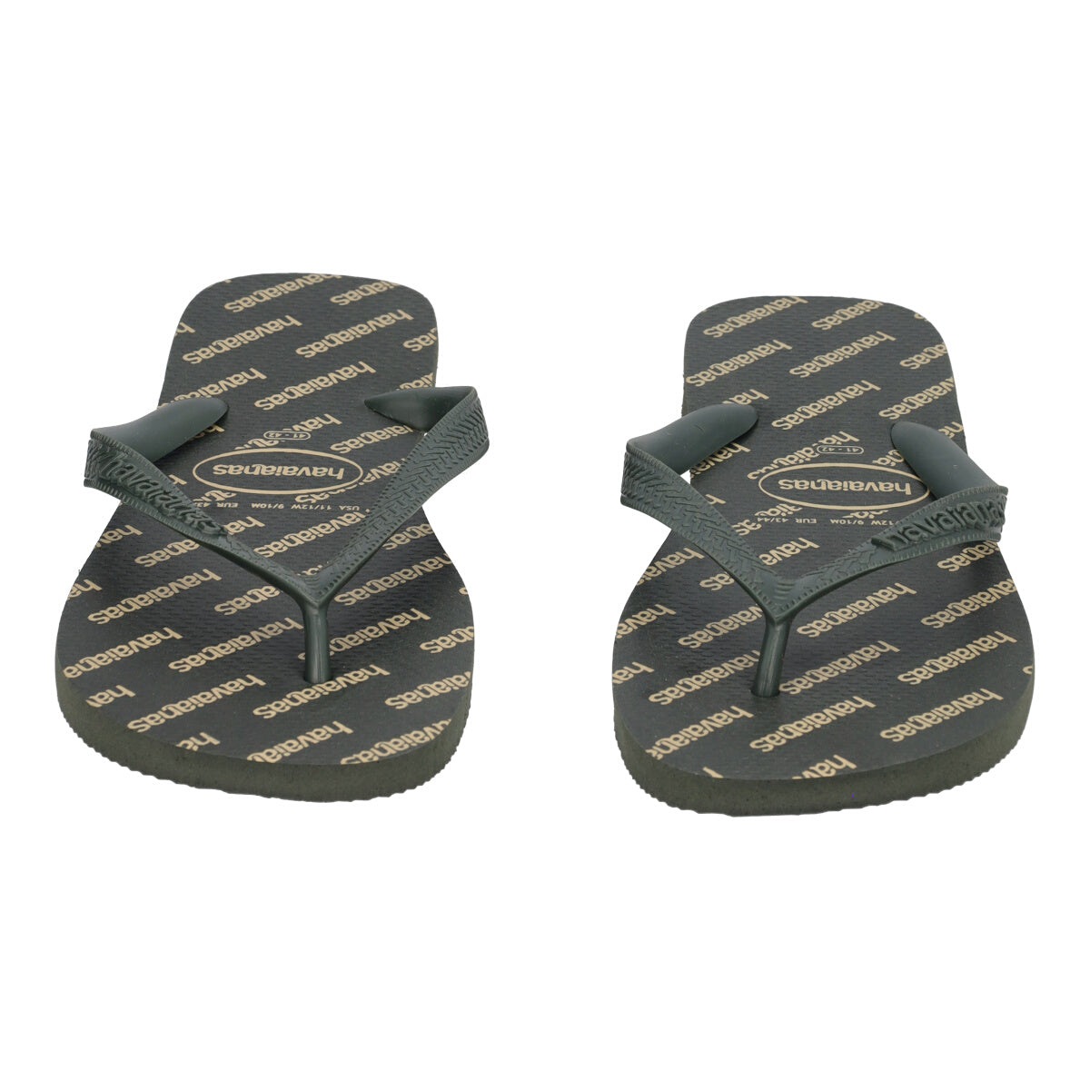 TOP LOGOMANIA Infradito Uomo Verde