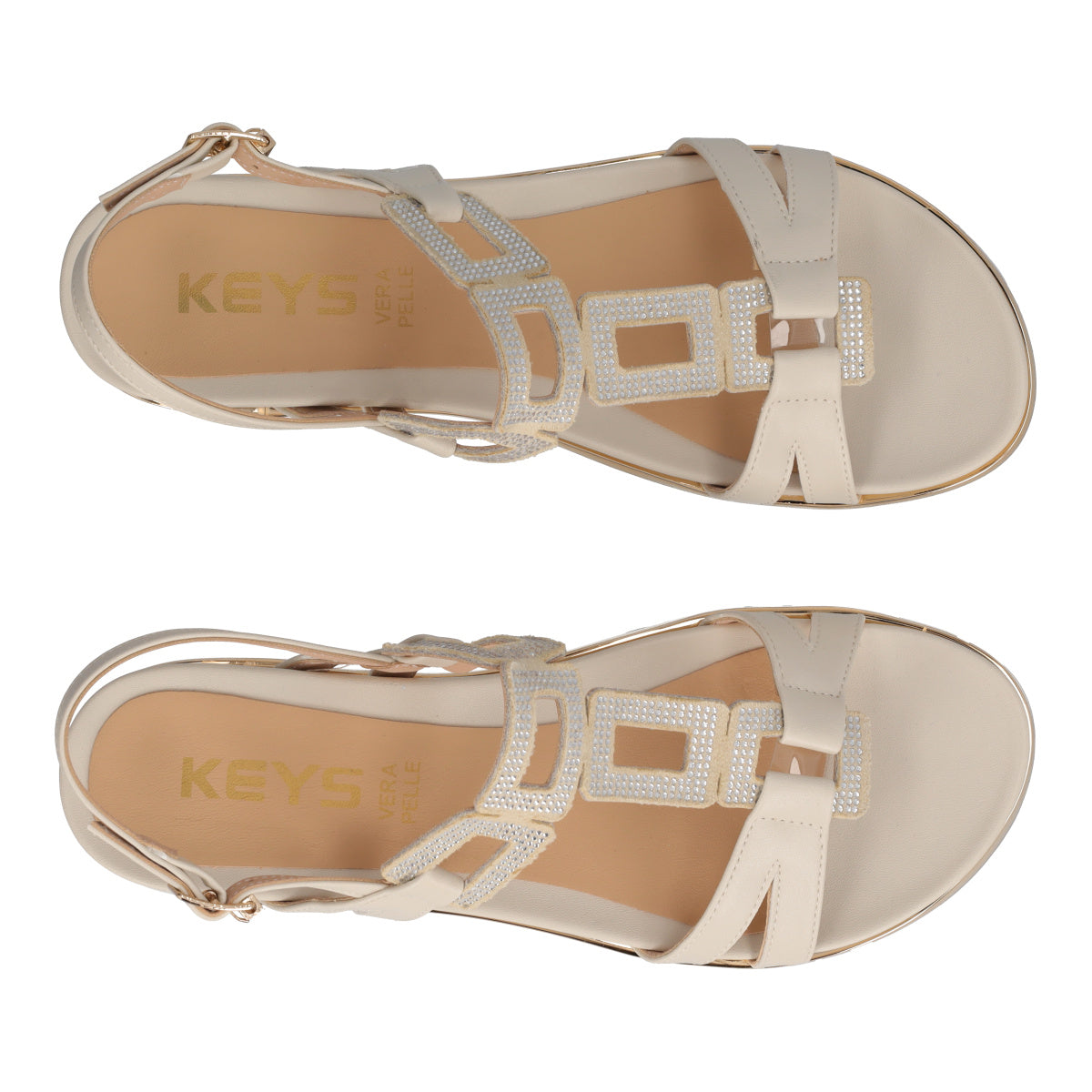 Sandali Donna Beige