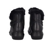 KLIZIA Stivaletti Comfort Donna Neri in Pelle