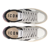 Sneakers Donna Argento e Bianche