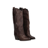 Stivali Donna Marroni