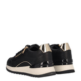 DESYA Sneaker donna con zeppa e zip