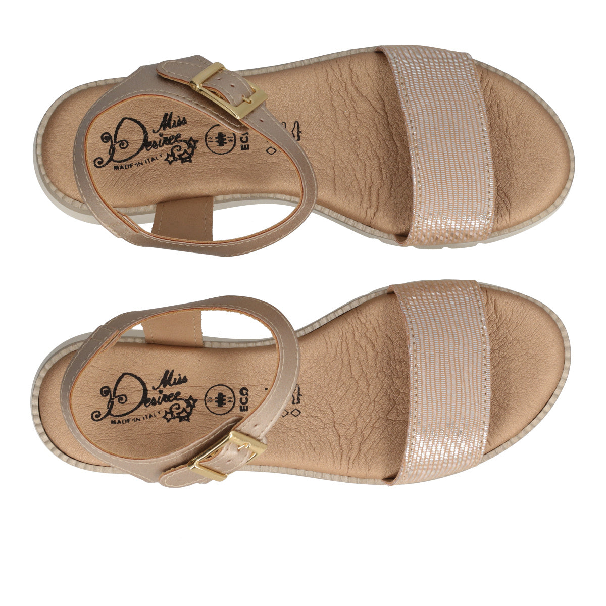 Sandali Donna Platino