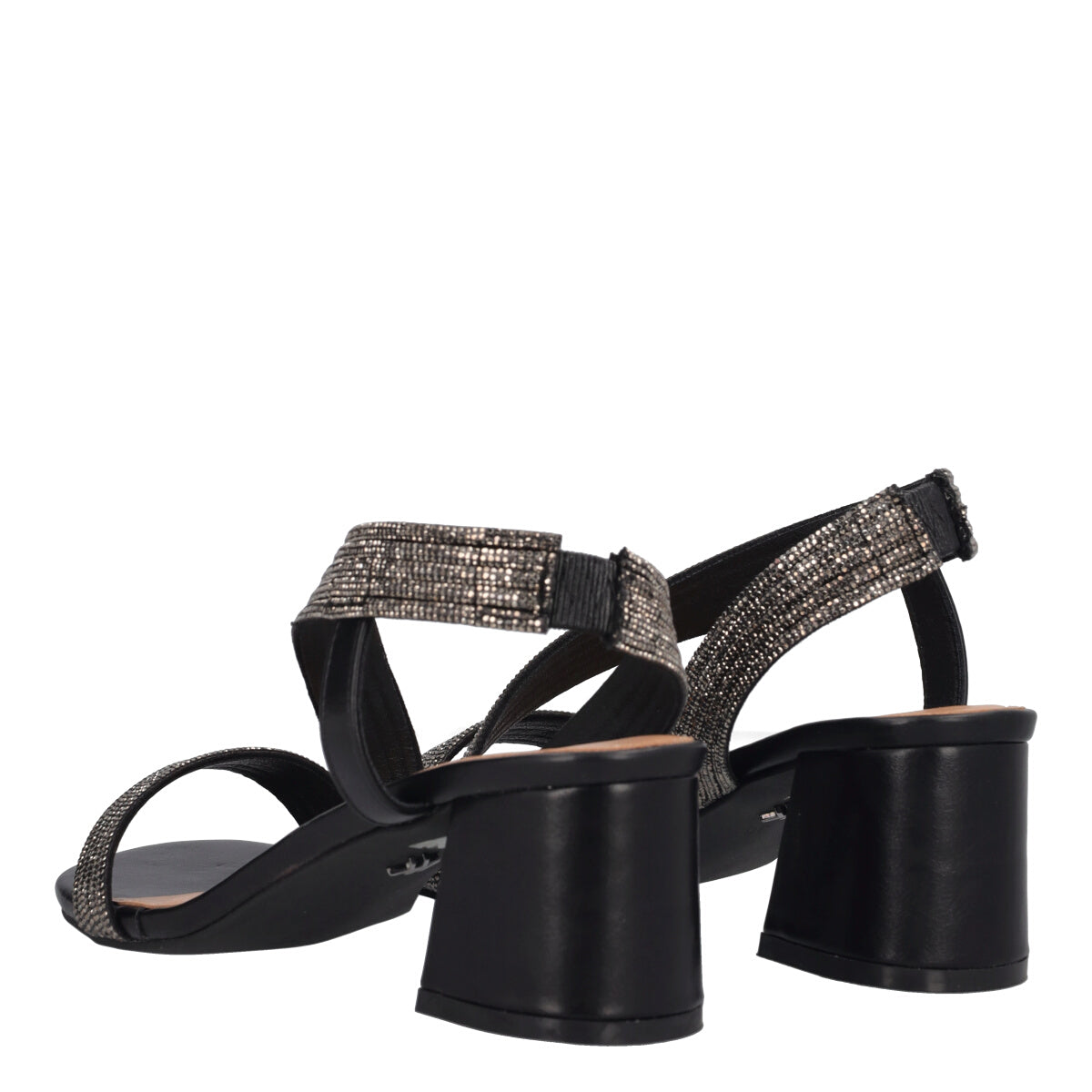 Sandali Donna Neri Tacco alto 6 cm