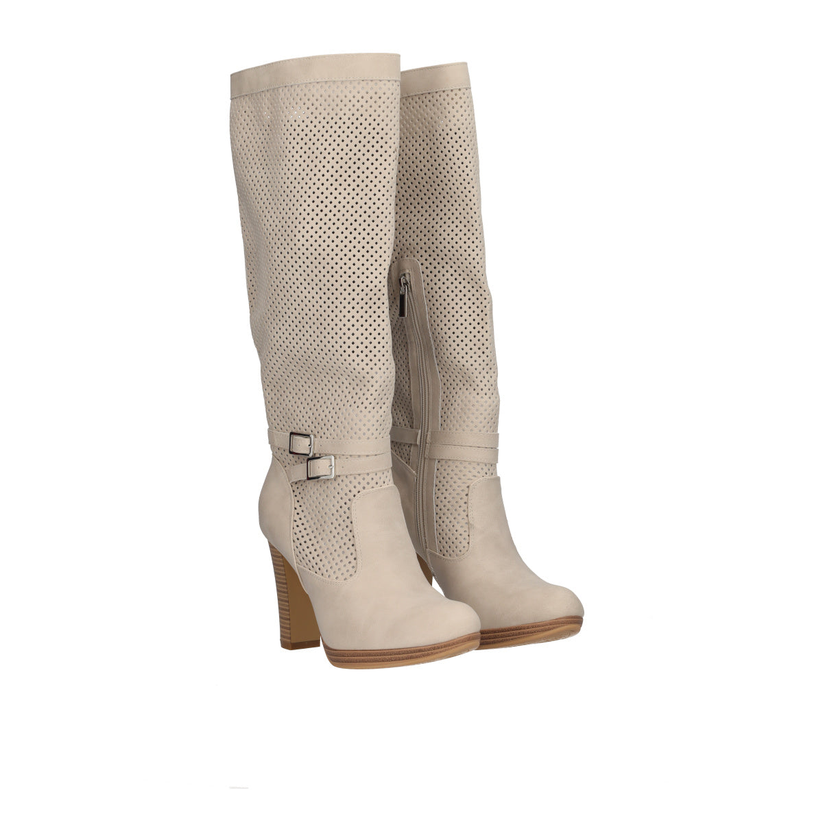 Stivali Donna Beige