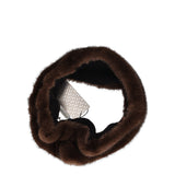 Fascia Capelli Donna Marrone