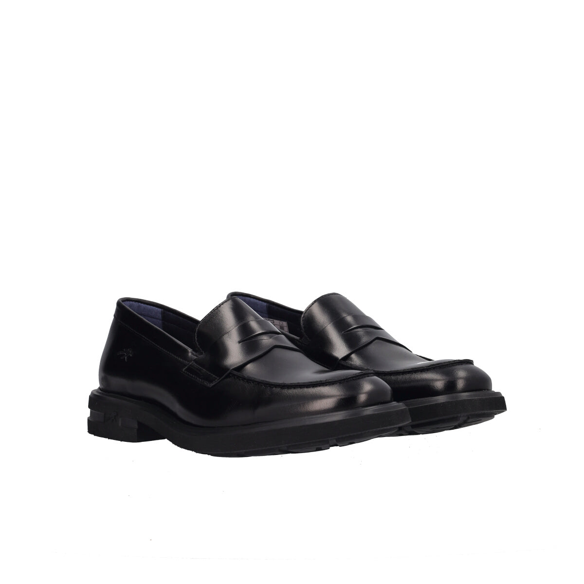 BELGAS Mocassini Uomo Neri