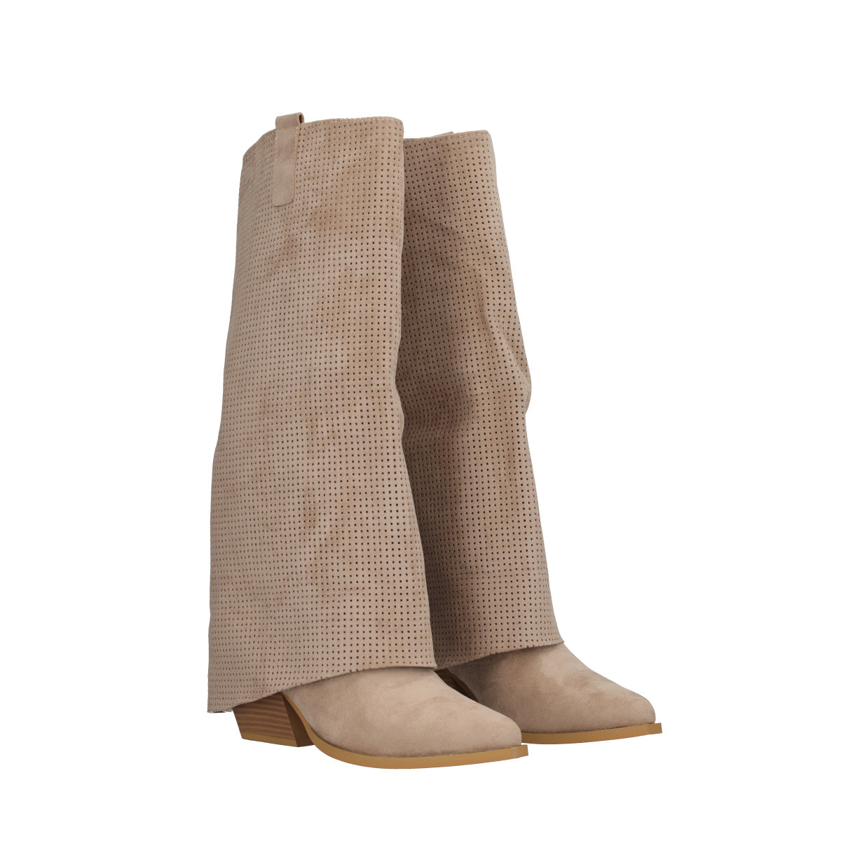 Stivali Donna Beige