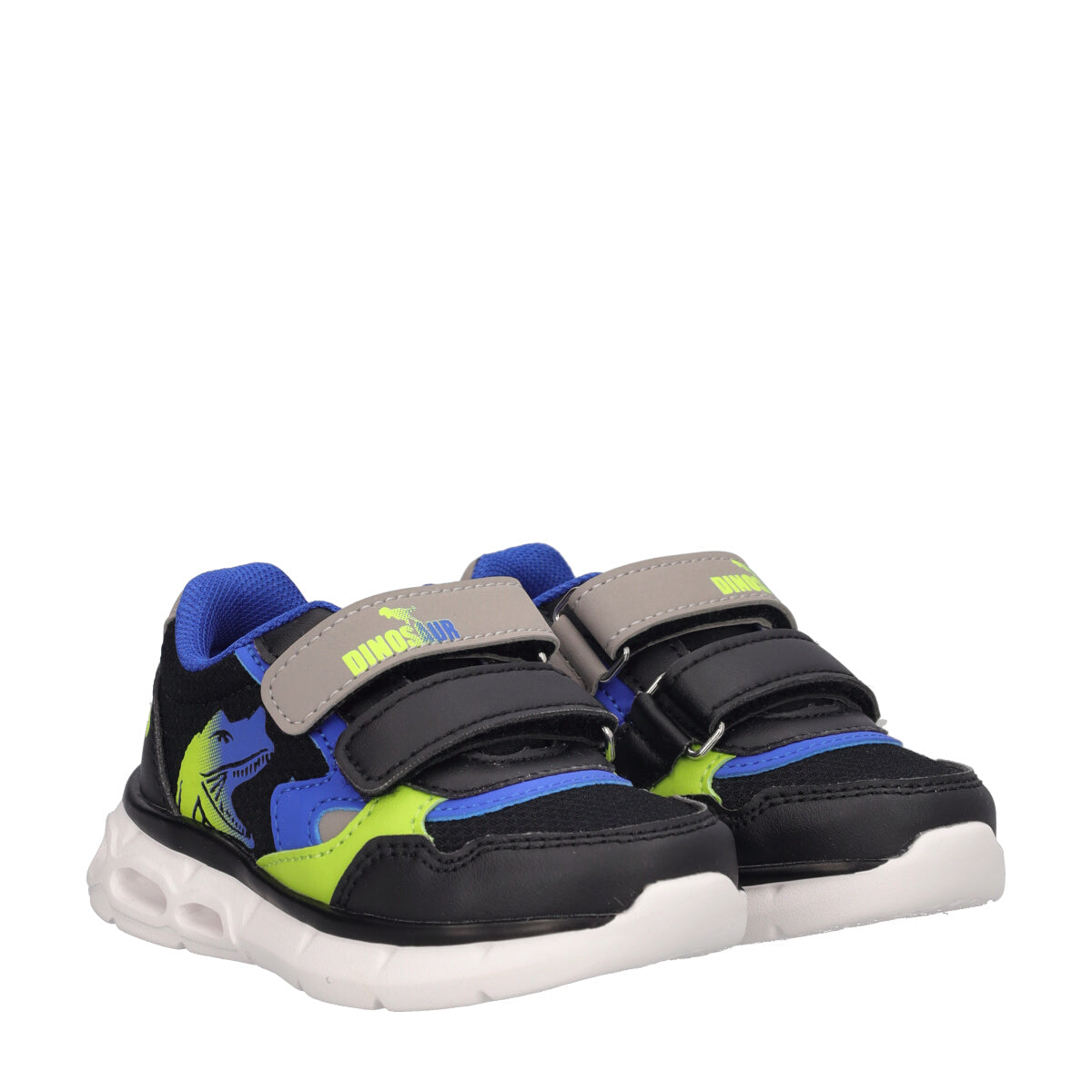 CRILLO Sneakers Bambino Nere, Blu e Grigie con Luci