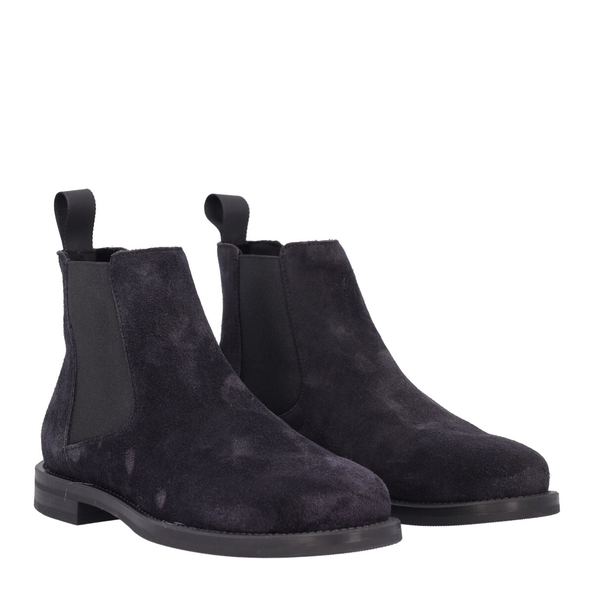 WAXY Stivaletti Donna Blu in Pelle Scamosciata