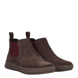 FLEXTRIDE Chelsea boot donna in camoscio marrone