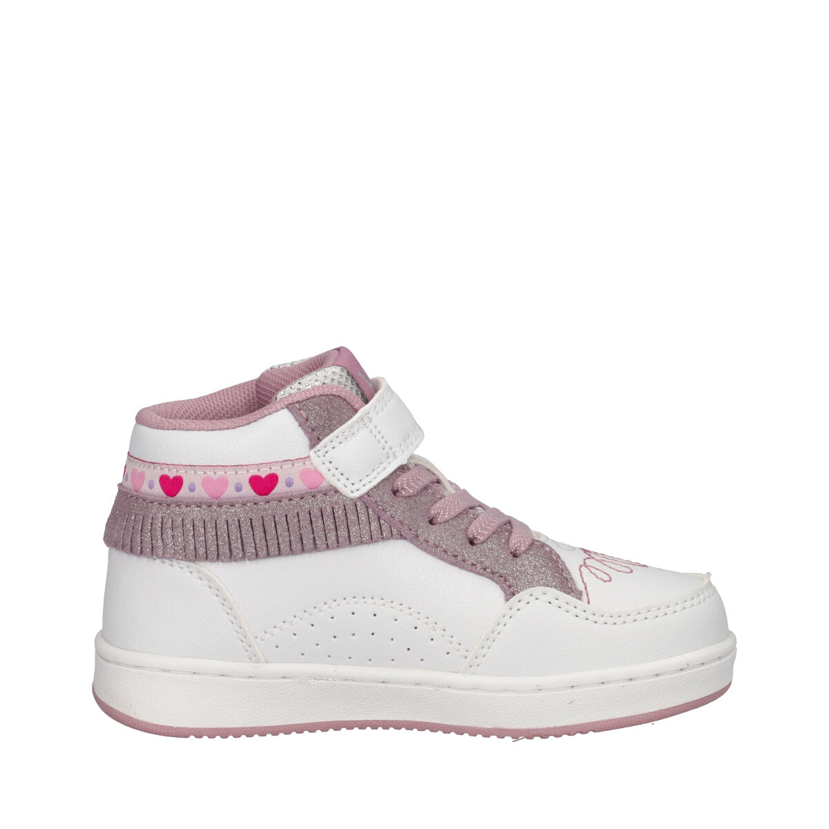FRANGETTA MIX Sneakers Bambina Bianche e Cipria