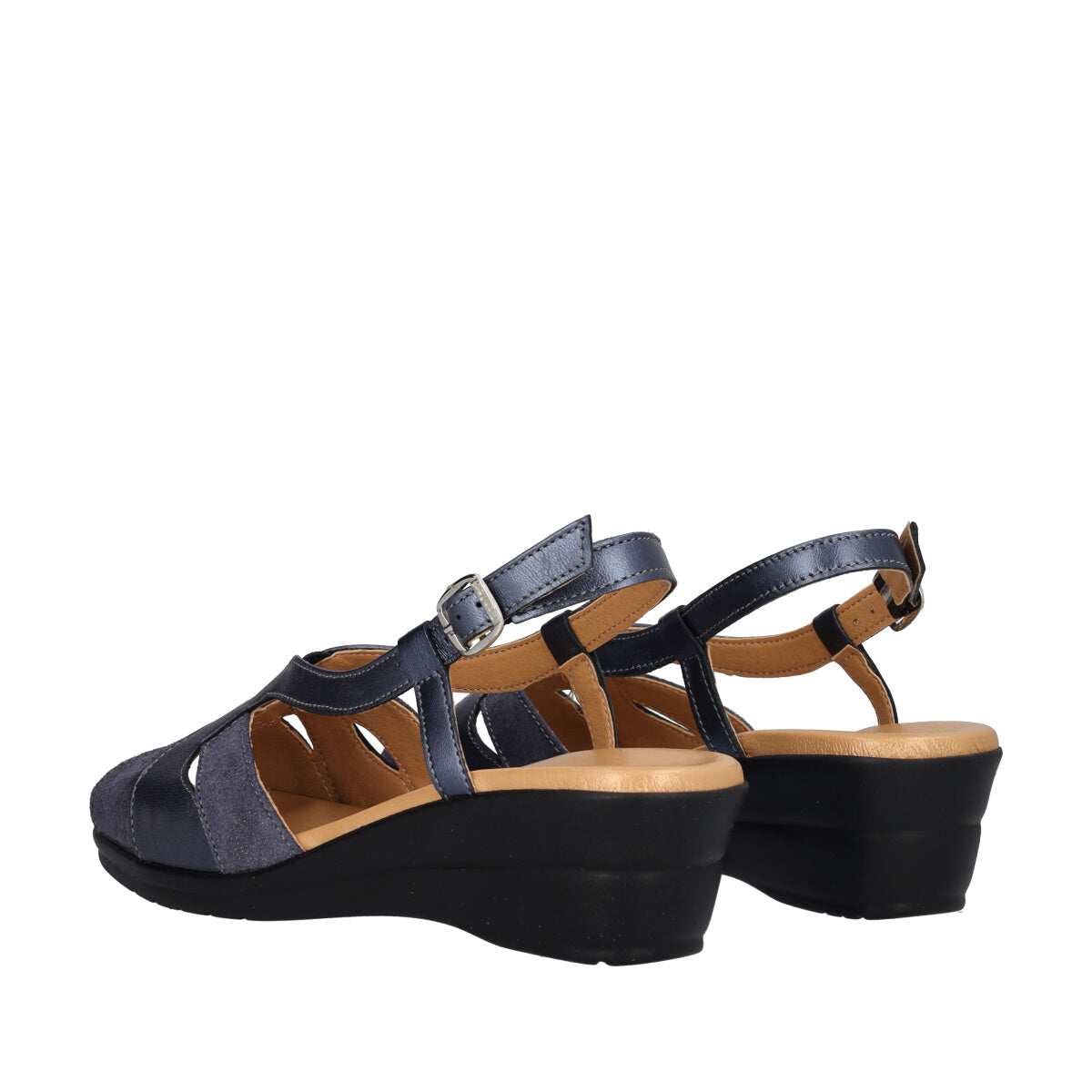 Sandalo Donna Blu Perla