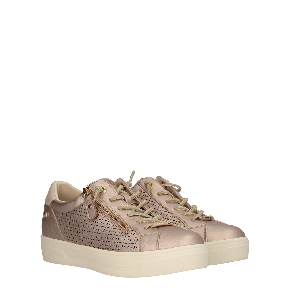 Sneakers Donna Bronzo e Oro