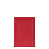 Porta carte Uomo Rosso in Pelle