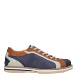 Stringate Uomo Blu e Marroni