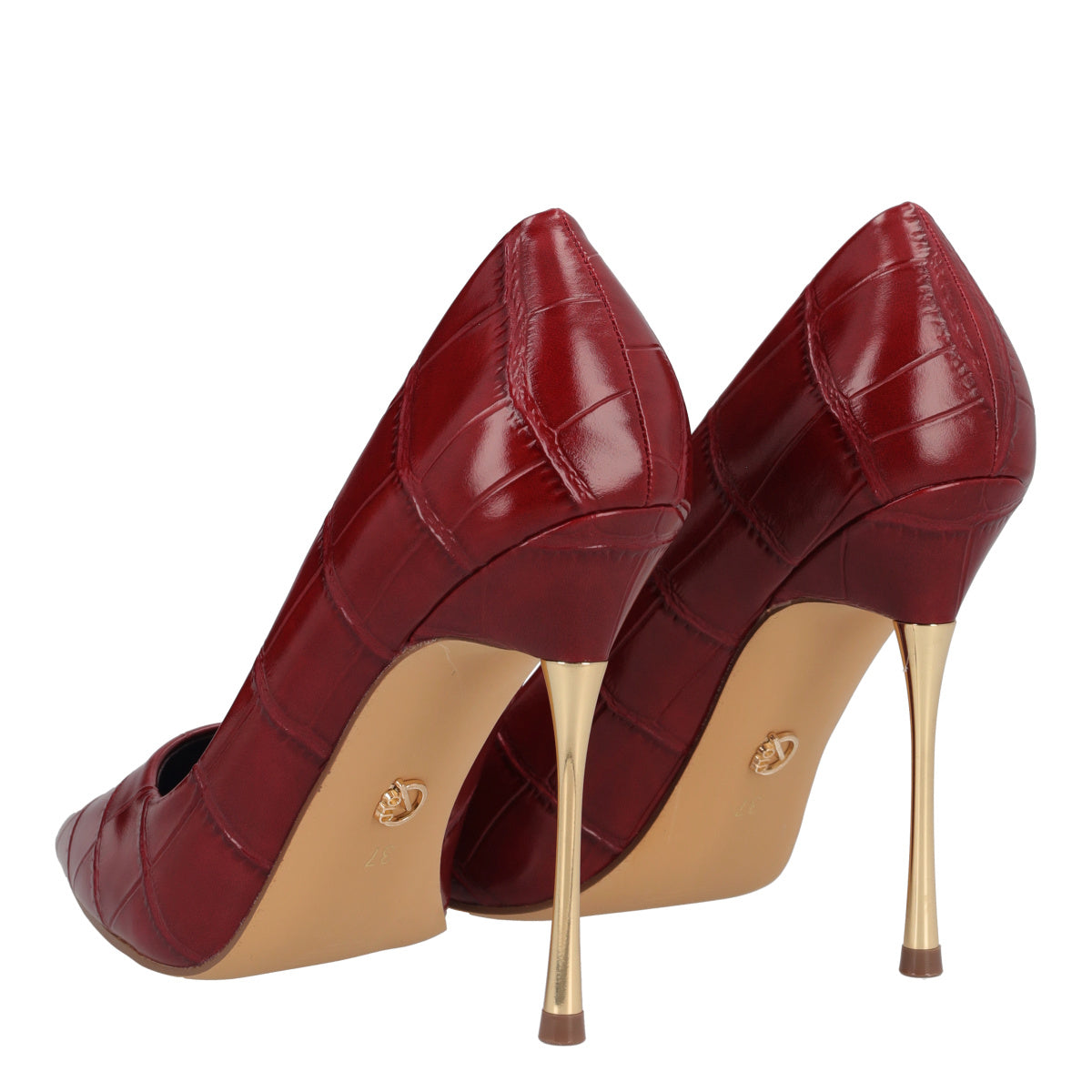 Décolleté Donna Bordeaux