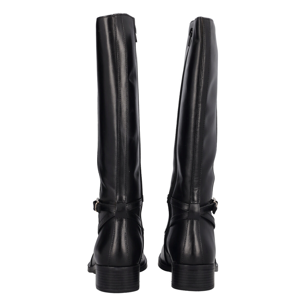 VIOLA Stivali Donna Neri in Pelle