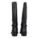 VIOLA Stivali Donna Neri in Pelle