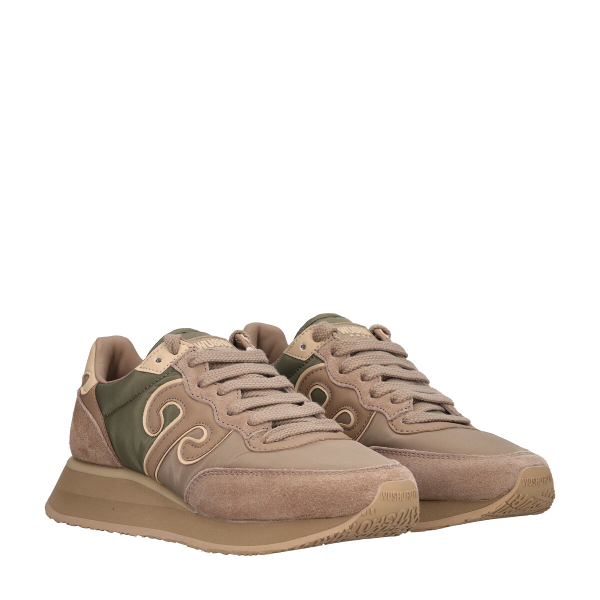 MASTER Sneakers Donna Verdi e Beige