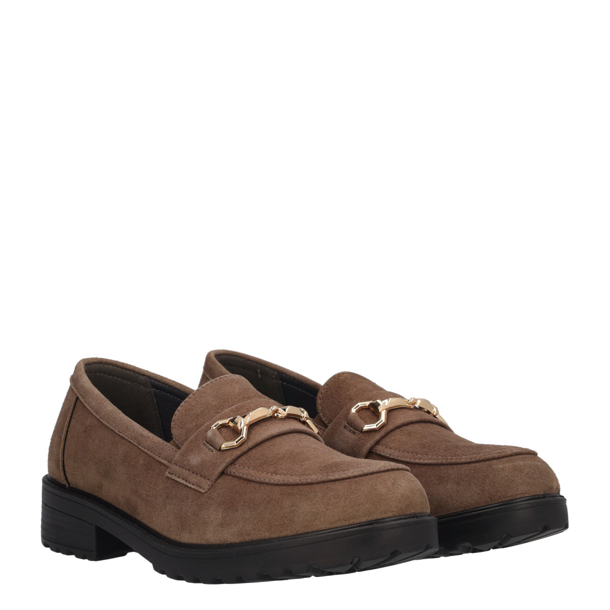 Mocassini Donna Taupe